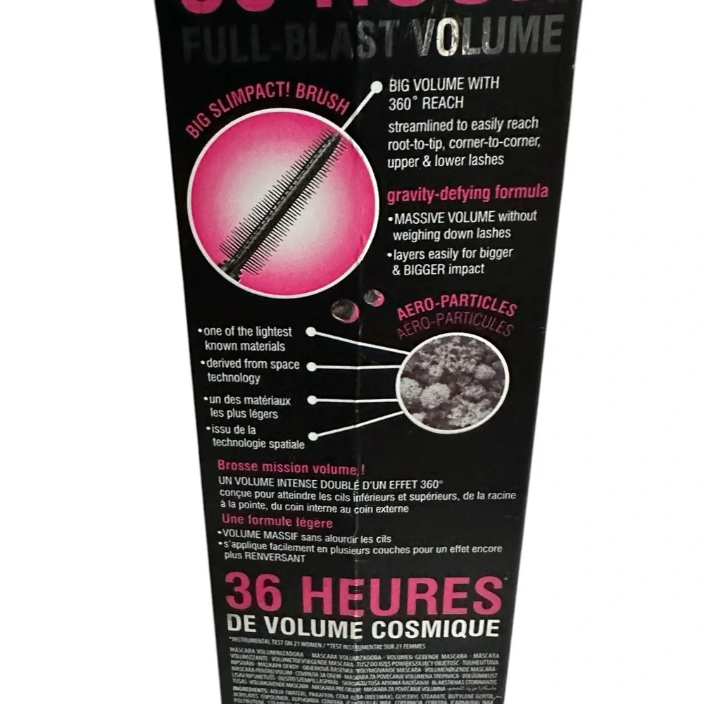 Benefit BADgal Bang 36-Hour Full-Blast Volumizing Mascara - Black. NIB